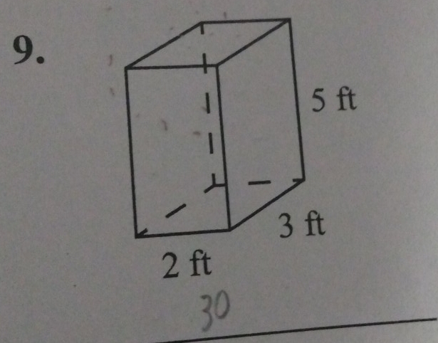 5 ft
3 ft
2 ft