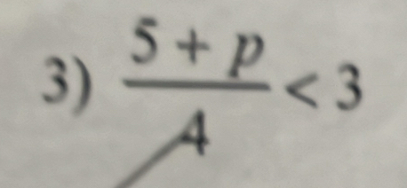  (5+p)/A <3</tex>