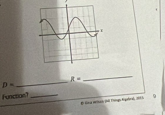 【
R=
_
D=
_ 
Function? _9 
© Gina Wilson (All Things Algebra), 2015