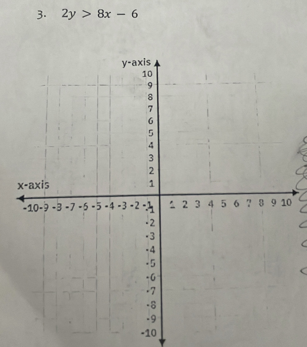 2y>8x-6
-10