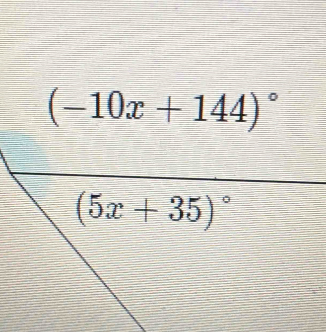 (-10x+144)^circ 