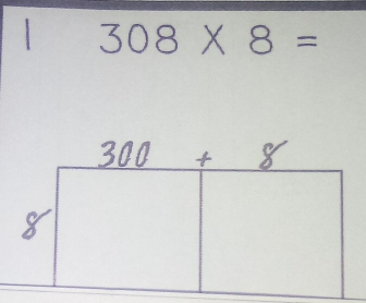 308* 8=