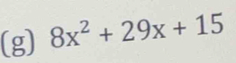 8x^2+29x+15