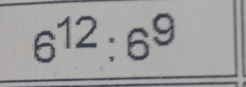 6^(12):6^9