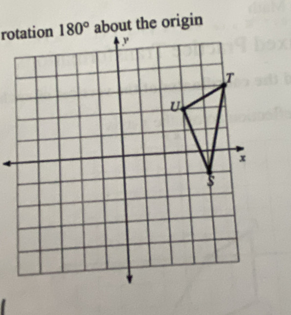 rotation about the origin