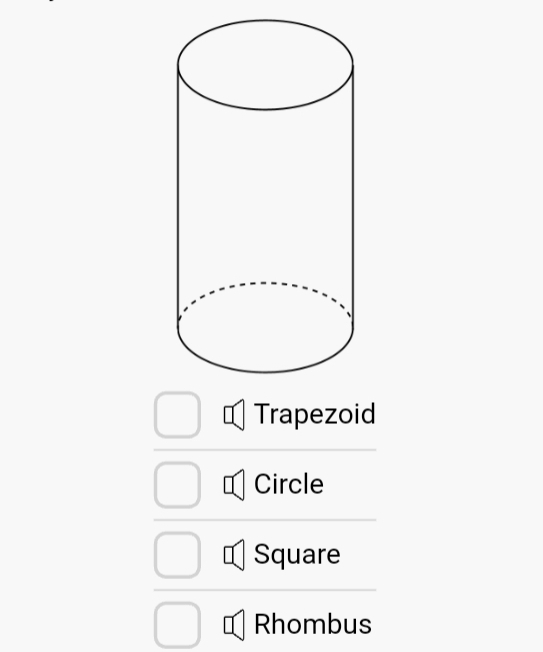 Trapezoid
Circle
Square
Rhombus