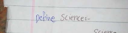 perine science: 
eciow.