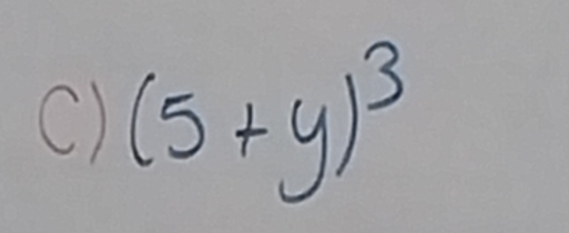 (5+y)^3