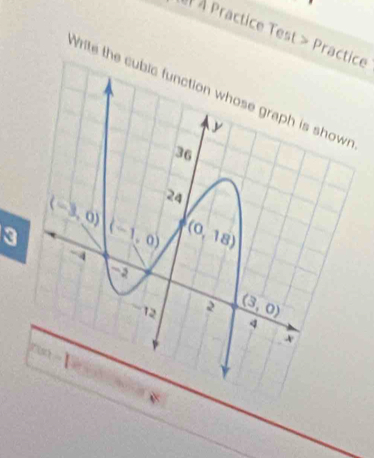 À Practice Test > Practice
Write the 
3