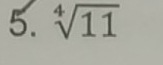 sqrt[4](11)