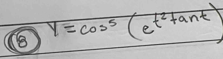 y=cos^5(e^(t^2)+ant)