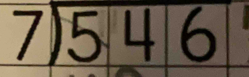 7) 5 4 6