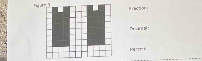 Fraction: 
Decimal: 
Percent: