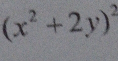 (x^2+2y)^2