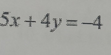 5x+4y=-4