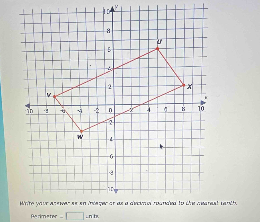 Perimeter = units