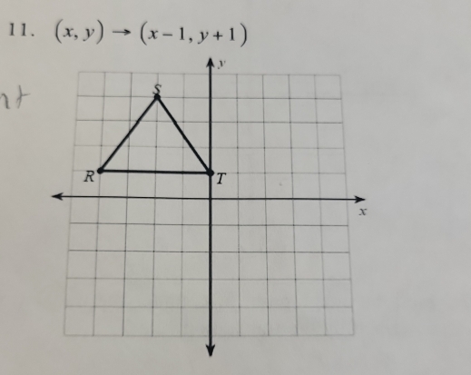 (x,y)to (x-1,y+1)