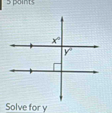 Solve for y