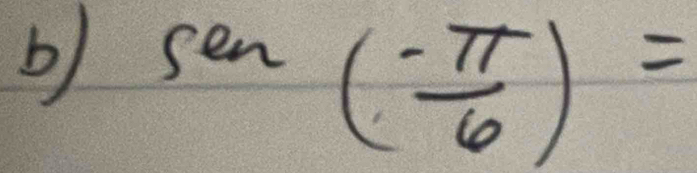 sec ( (-π )/6 )=