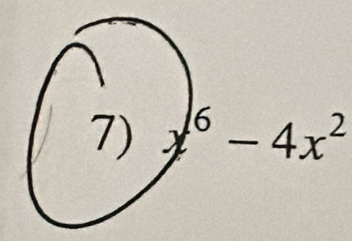 x^6-4x^2