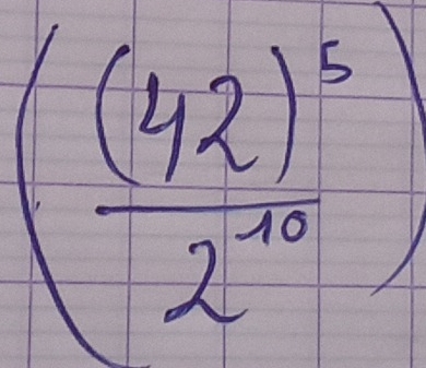 (frac (42)^52^(-10))