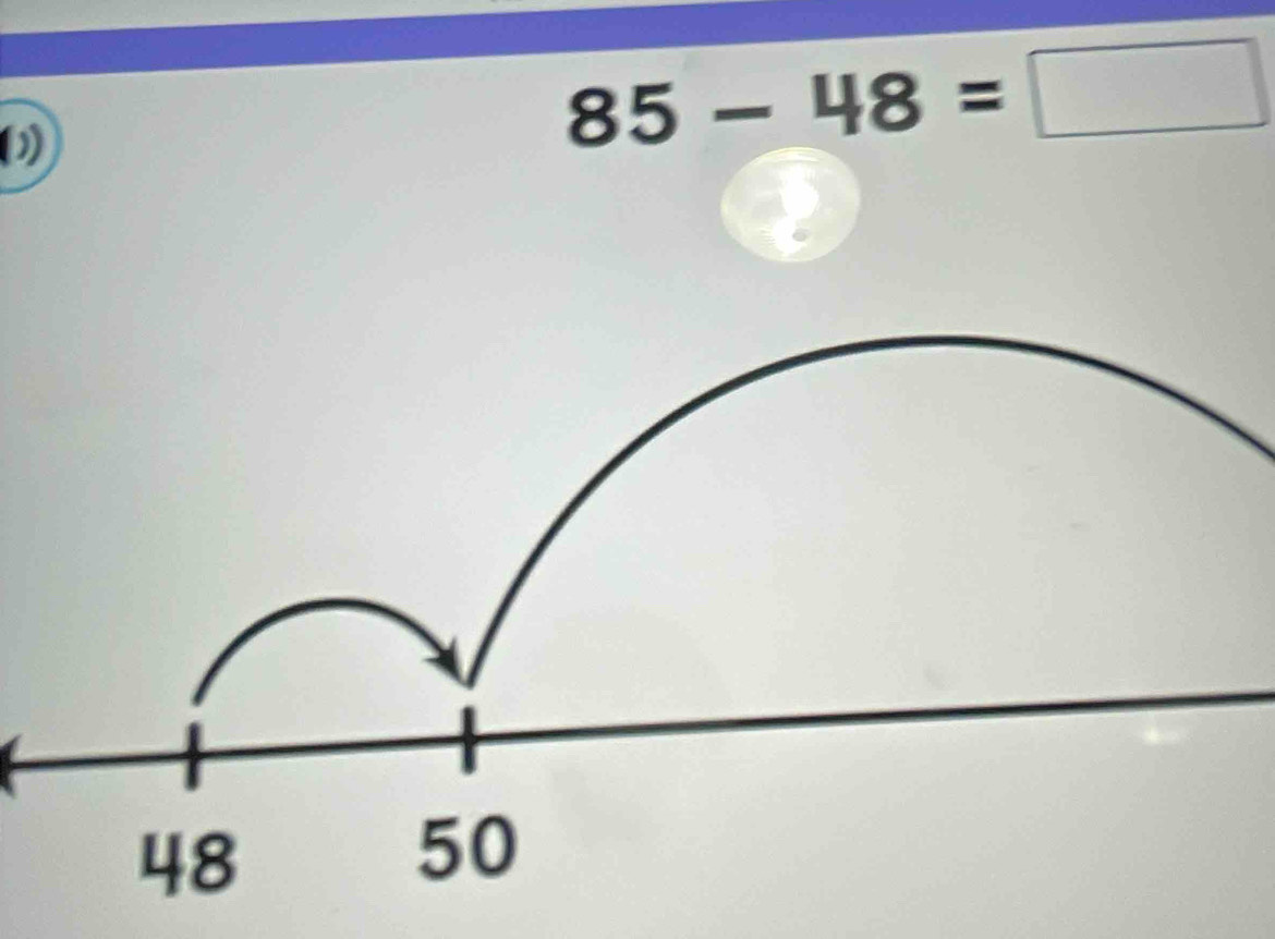 85-48=□