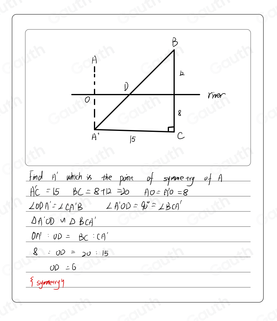 Solved: Two cities A and B are 8 km and 12 km, respectively, north of a ...
