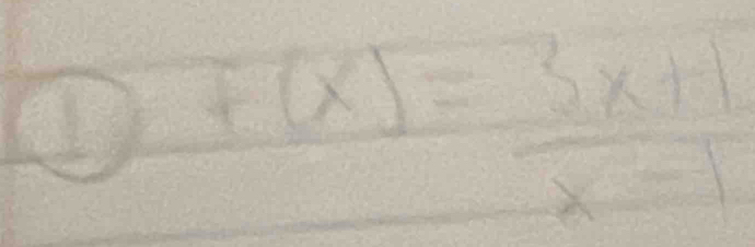 1)+(x)= (3x+1)/x-1 