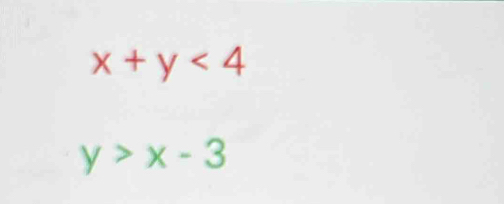 x+y<4</tex>
y>x-3