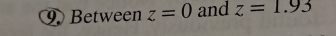 Between z=0 and z=1.93