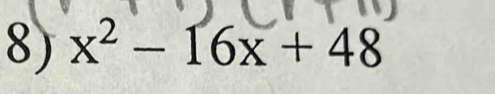 x^2-16x+48