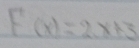 F(x)=2x+3