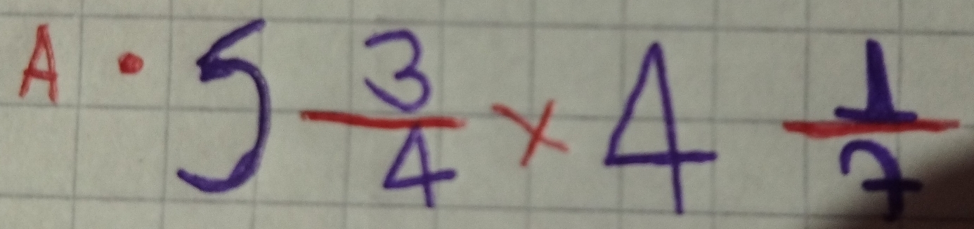 5 3/4 * 4 1/2 