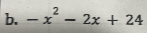 -x^2-2x+24