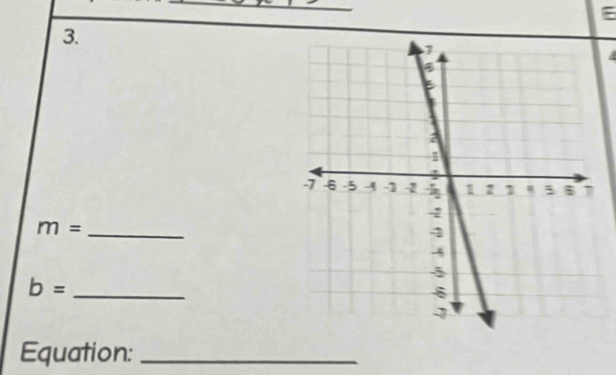 m=
b= _ 
Equation:_