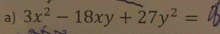 3x^2-18xy+27y^2=