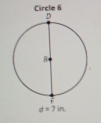 Circle 6
d=7in.