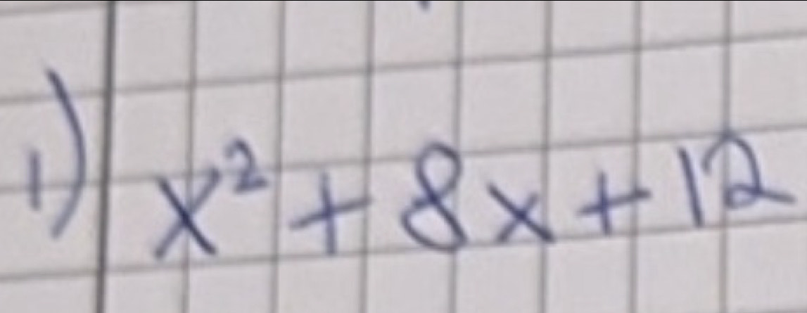 1 x^2+8x+12