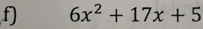 6x^2+17x+5