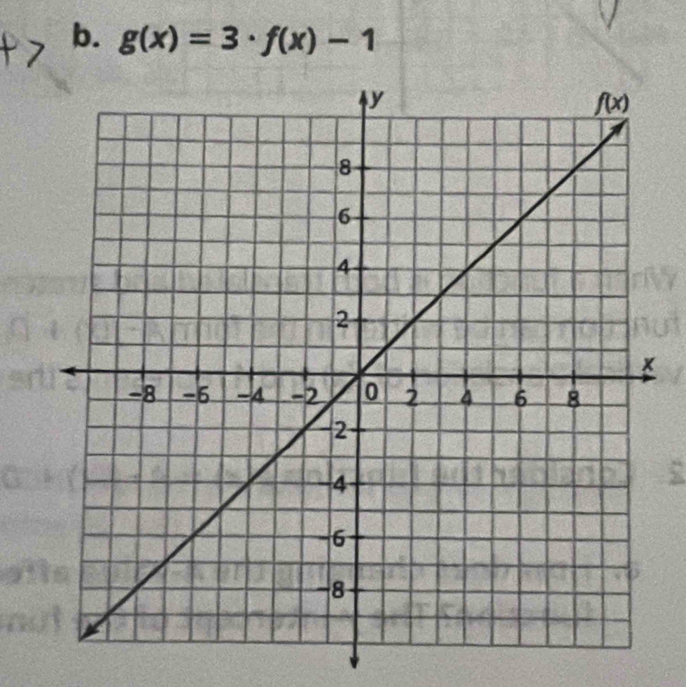 g(x)=3· f(x)-1