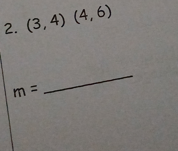 (3,4)(4,6)
m=
_