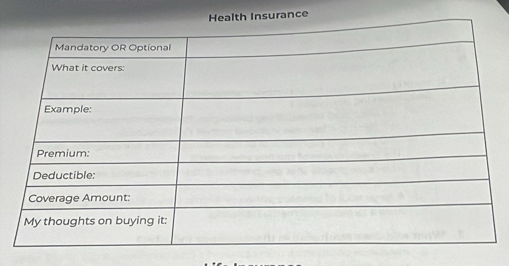 Insurance