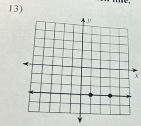ne. 
13)
x
