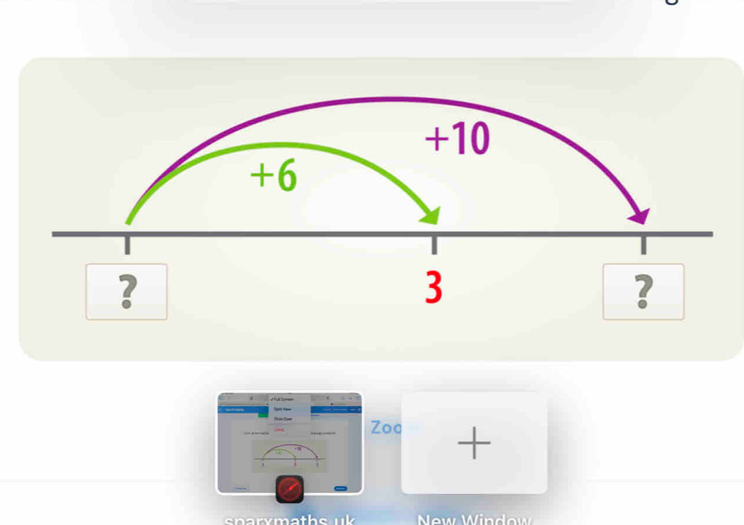 +10 
+6 
? 
3 
? 
Zoc 
+ 
1 ' 
sparxmaths uk