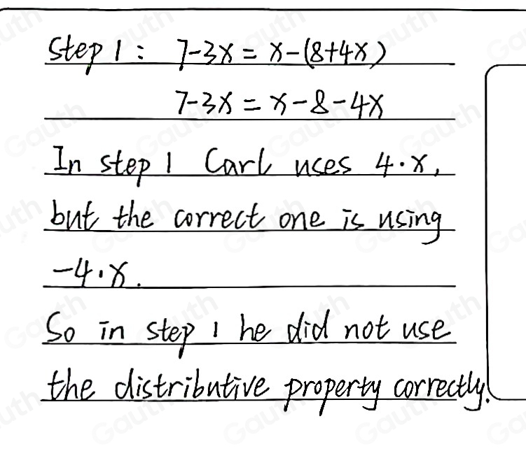 Solved: Denise and Carl's solutions for a problem are displayed below ...