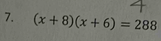 (x+8)(x+6)=288