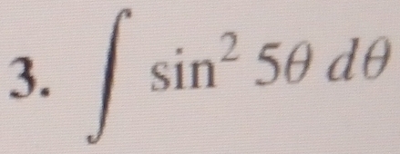 ∈t sin^25θ dθ