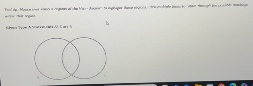 Solved: Tool tip: Mouse over various regions of the Venn diagram to ...