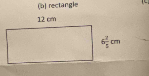 rectangle
C