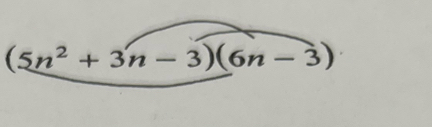 (5n^2+3n-3)(6n-3)